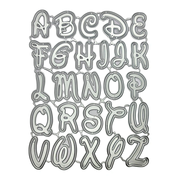 Craft Affaire Cursive Alphabets 