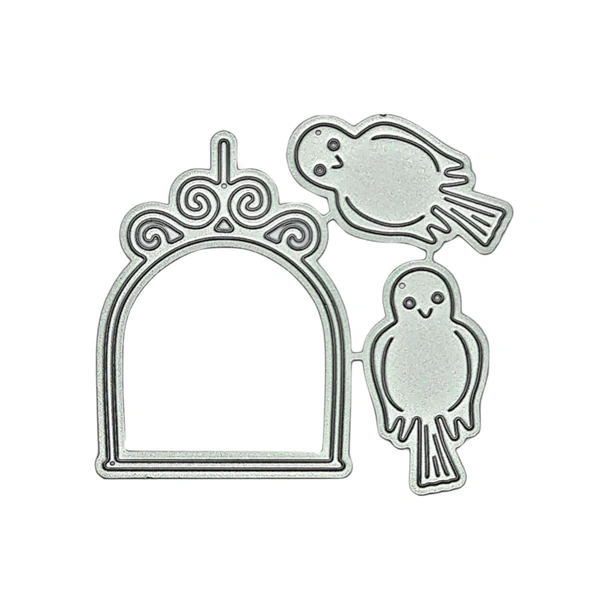 Craft Affaire Love Birds with Cage