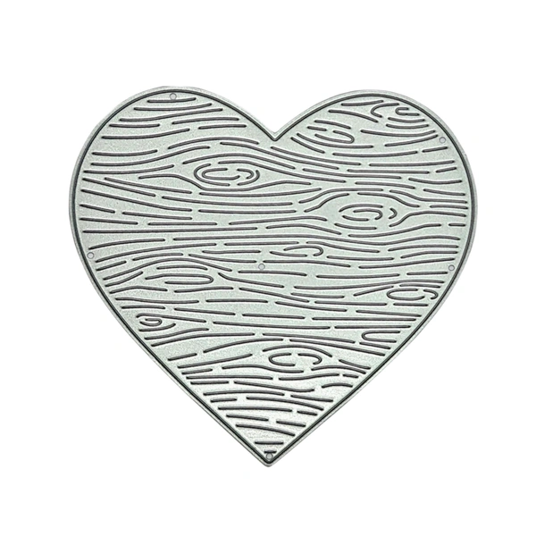 Craft Affaire Wooden Style Heart