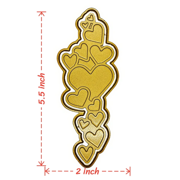 Craft Affaire Heart Lace - Design 02
