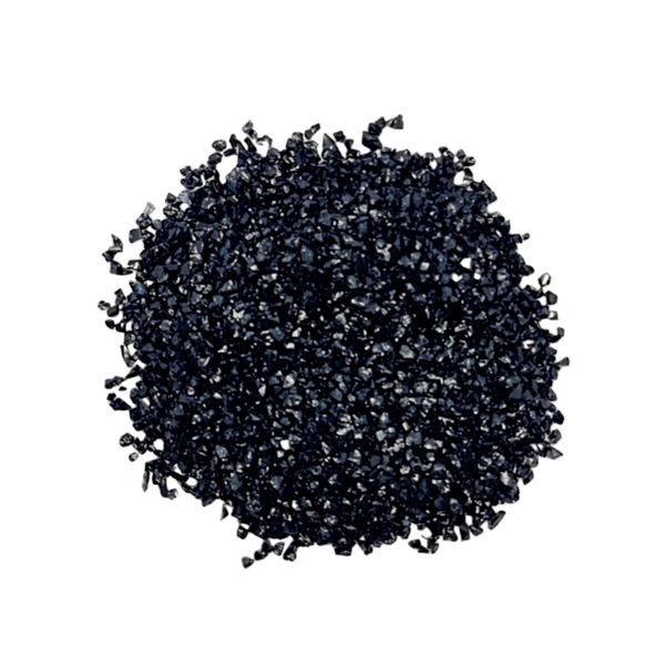 Craft Affaire Crushed Glass Stones - Black - 50g
