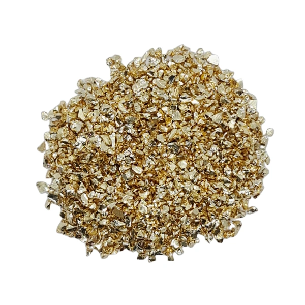 Craft Affaire Crushed Glass Stones - Rose Gold - 50g