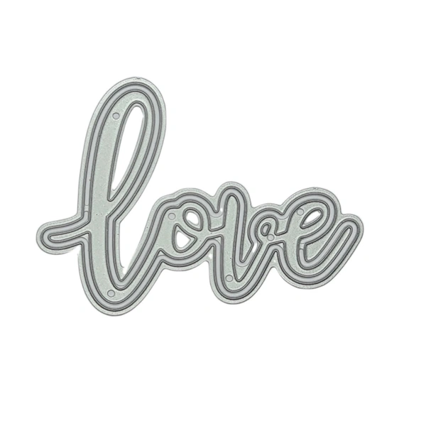 Craft Affaire  Love Wording Cutting Die - Design 02