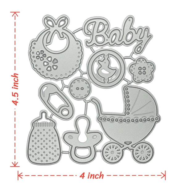 Craft Affaire  Baby Elements Cutting Die - Design 02