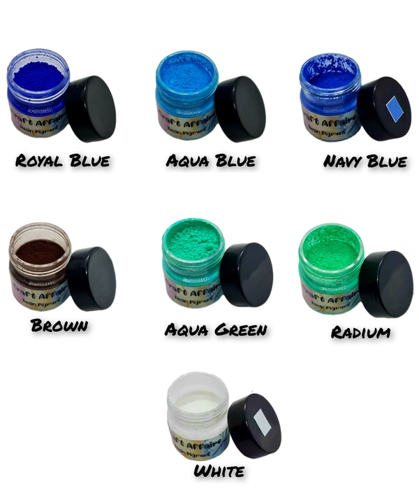 Combo 02 - Neon Aqua Theme - 15g each