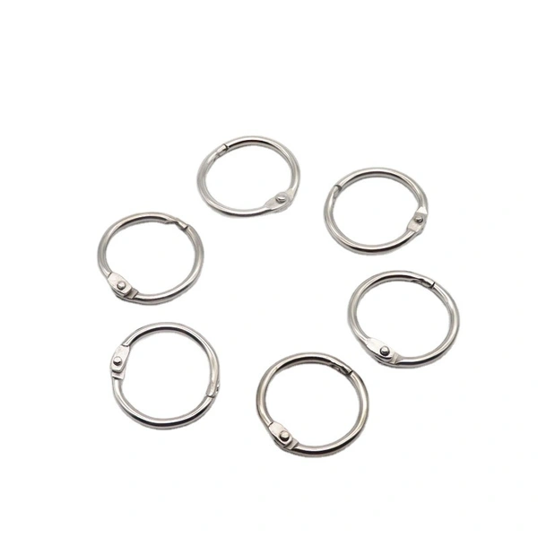 Metal Book Rings - 30mm - Pack of 10