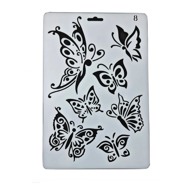 Stencils - Butterfly - A4