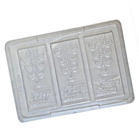 Happy Diwali Bar - Design 04 - 3 Cavity