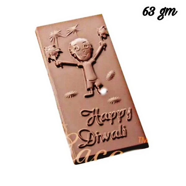 Happy Diwali Bar - Design 03 - 3 Cavity