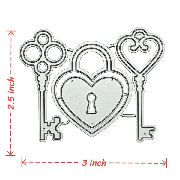 Heart Lock And Keys
