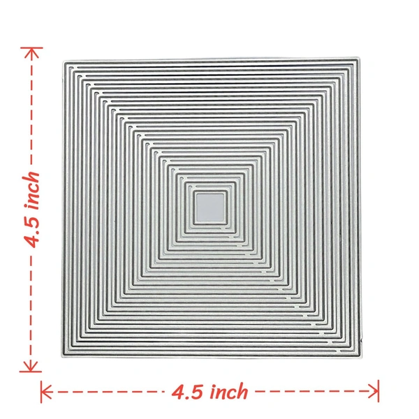 Square Frames - Set Of 16
