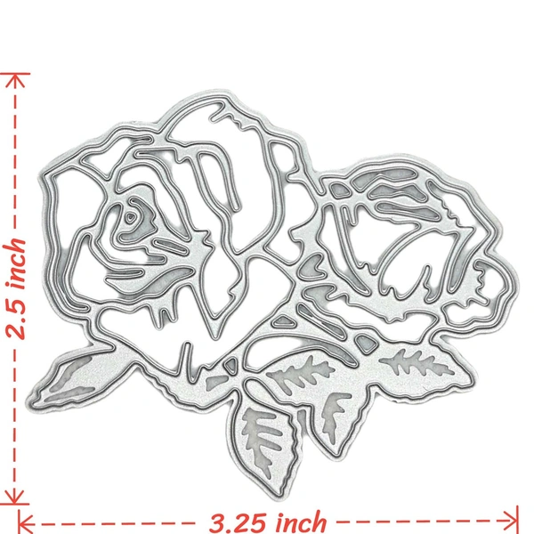 Rose Cutting Die - Design 03