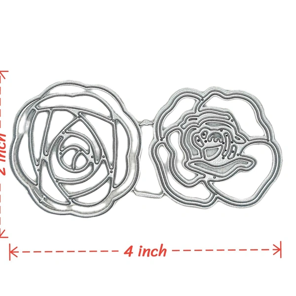 Rose Cutting Die - Design 04