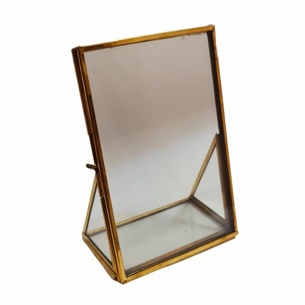 Glass Stand Vintage Frame - Rectangle - 5 x 7 inch