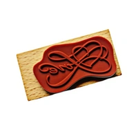 Love Wooden Stamp