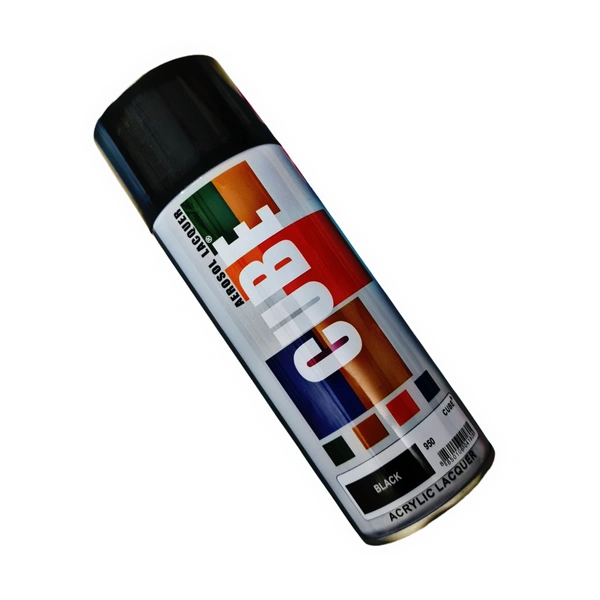 Black Paint Spray