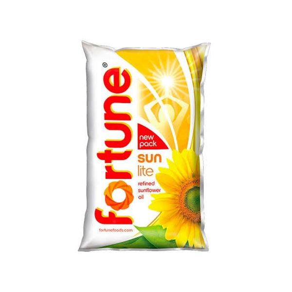 Fortune Sun Lite - Sunflower Refined Oil - 1 L