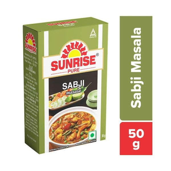 Sunrise Sabji Masala - 50 Gm