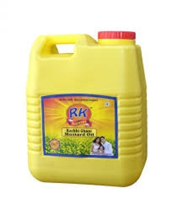 R.K Kachi Ghani Mustard Oil - 15 Kg
