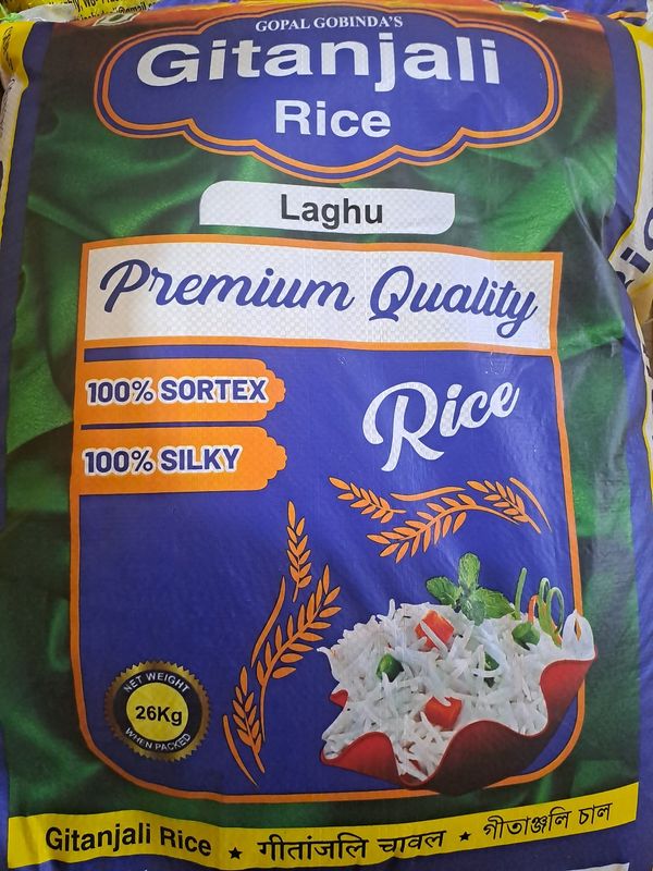 Laghu Premium Rice - 26 Kg