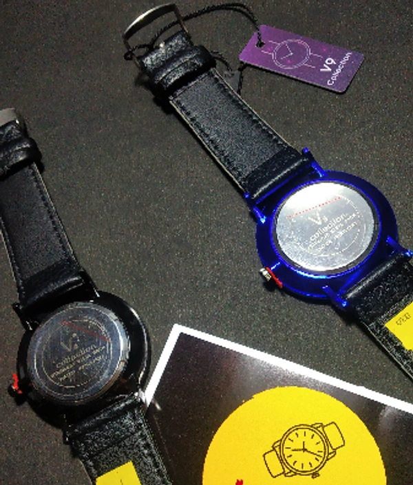 V9 Leather collection - full, black