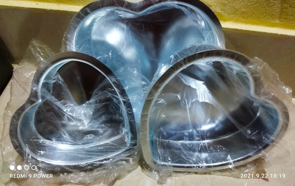 Love Shape Mould - Half kg, 1 kg and 2 kg mould 