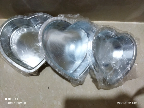 Love Shape Mould - Half kg, 1 kg and 2 kg mould 