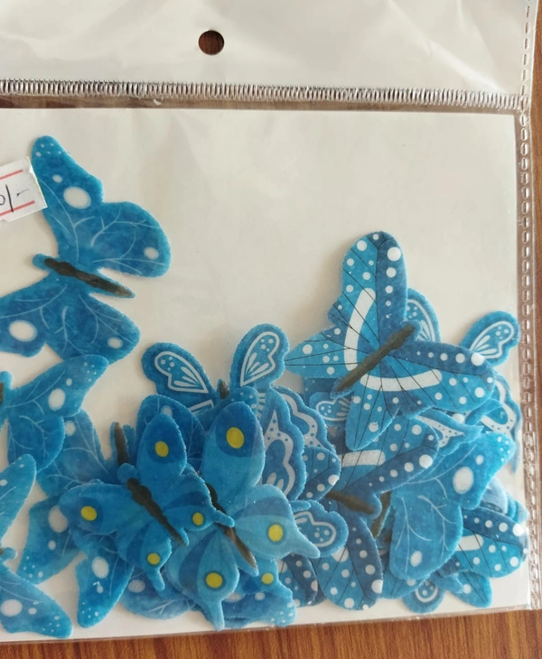  Blue Edible Butterfly