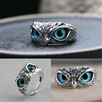 Adjustable Owl Ring