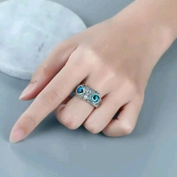 Adjustable Owl Ring