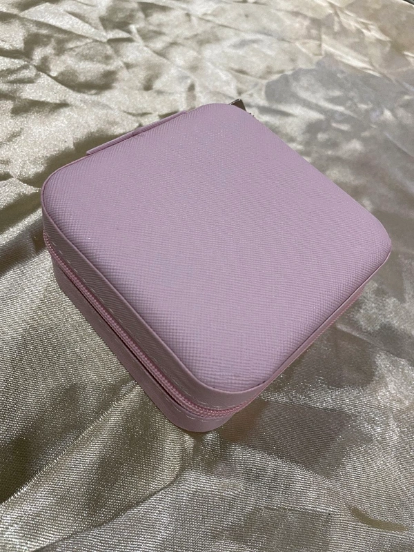 Mini Jewellery Organiser  - Peach/light Pink