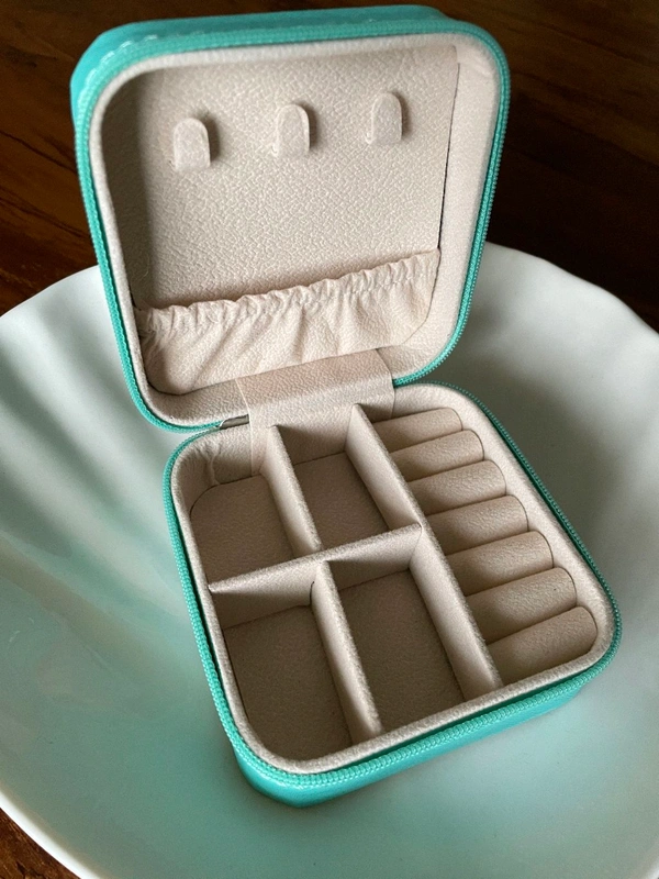 Mini Jewellery Organiser  - Peach/light Pink