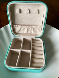 Mini Jewellery Organiser  - Peach/light Pink