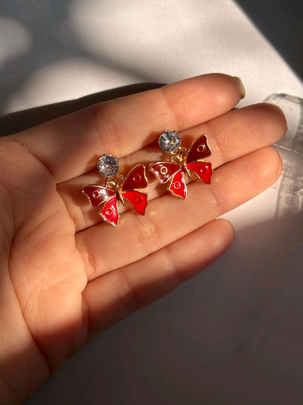Red Butterfly Drops 