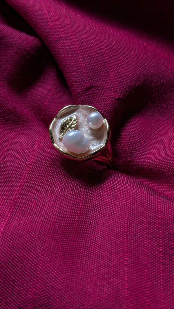 Enamel Statement Ring