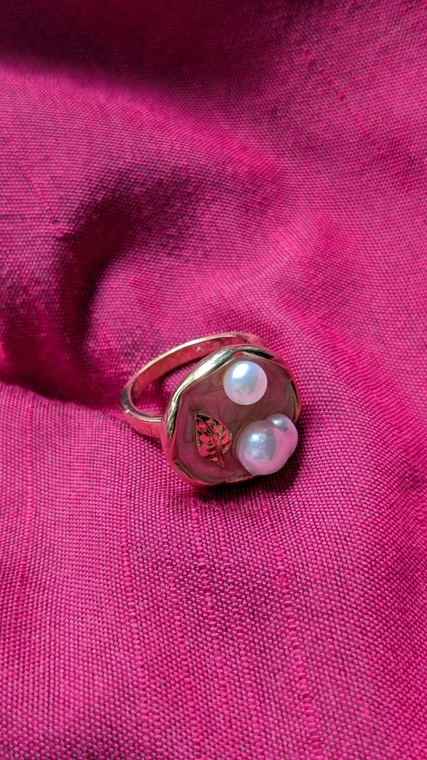 Enamel Statement Ring