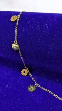 Floral Charm Bracelet 
