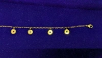 Floral Charm Bracelet 