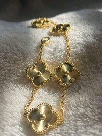 Golden Clover Bracelet 