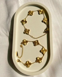 Golden Clover Bracelet 