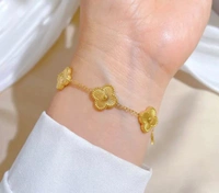 Golden Clover Bracelet 