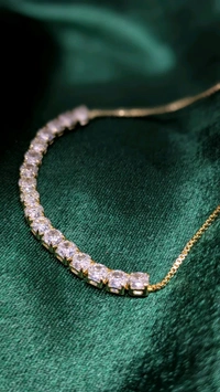 Tennis Bracelet - Golden