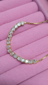 Tennis Bracelet - Golden