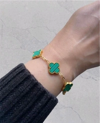 Green Clover Bracelet 