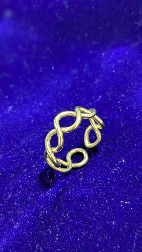 Twisted Brass Ring
