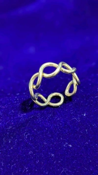 Twisted Brass Ring
