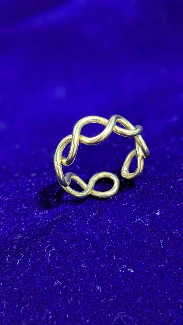Twisted Brass Ring
