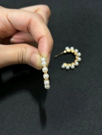 Pearl Hoops