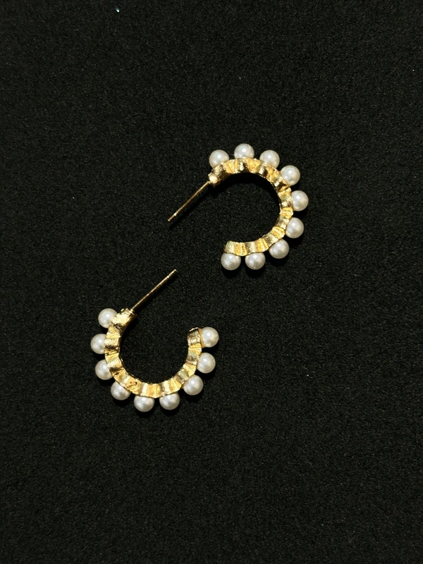 Pearl Hoops