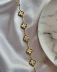 White Clover Bracelet